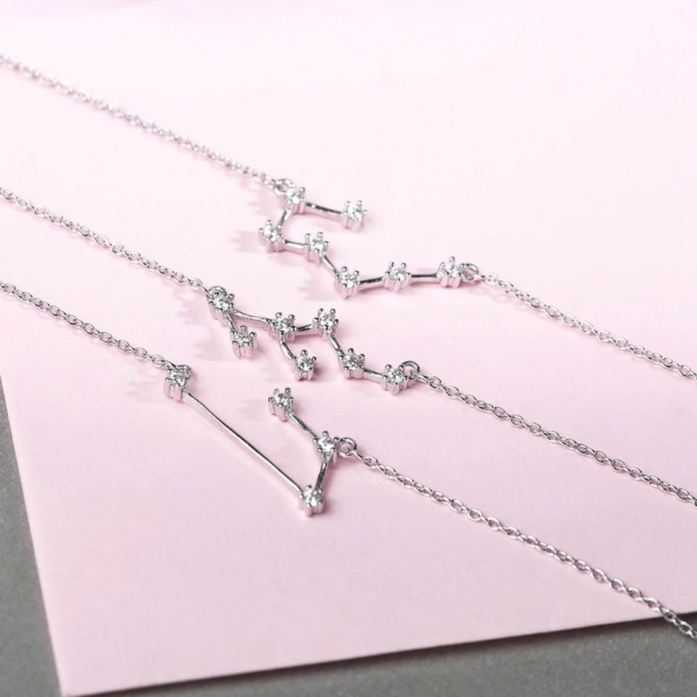 *NEW 925 Sterling Silver Zodiac Bracelet-Cancer - Picture 8 of 9